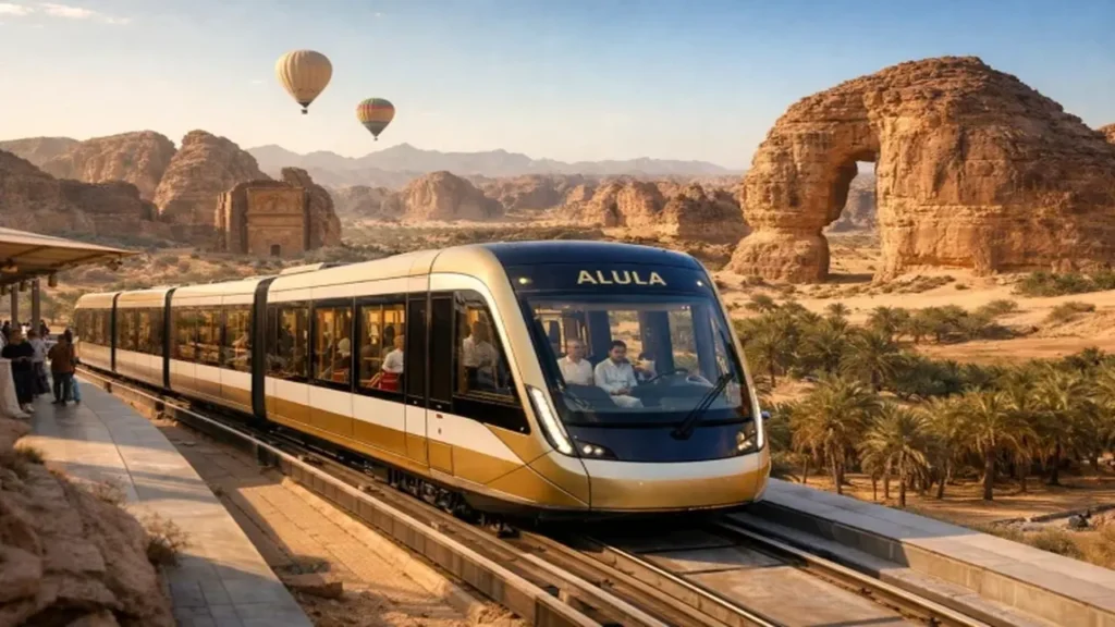 6 مليارات ريال.. تكلفة تدشين مشروع الترام الكهربائي السياحي الجديد في العلا